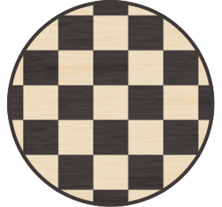 Pyöreä ruutukuviollinen olutlasinalunen - Tenstickers