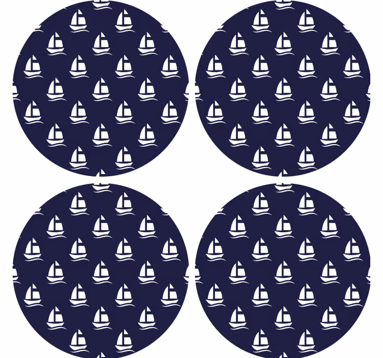 Purjeveneaiheinen olutlasinalunen - Tenstickers