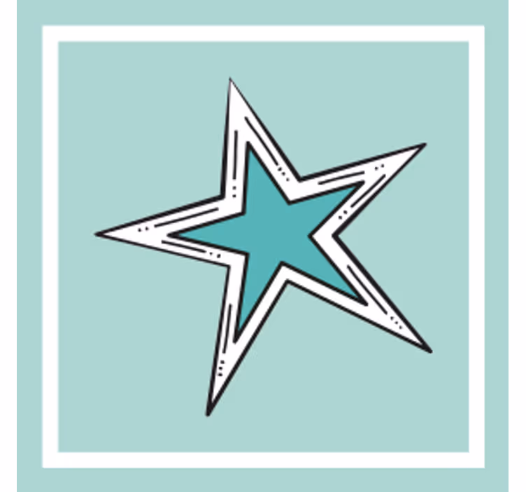 Tähtikuvioinen olutlasinalunen - Tenstickers