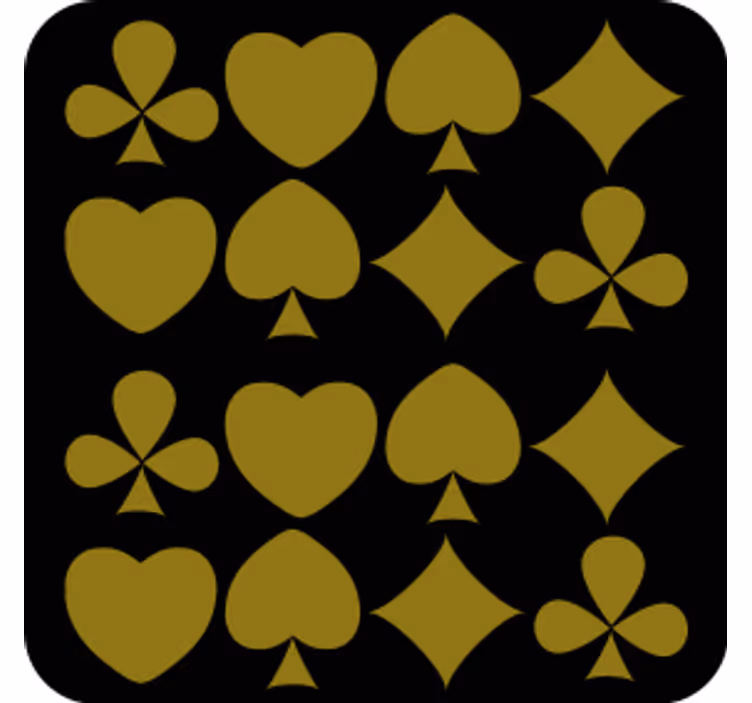 Geometriset muotokuvat lasinalunen - Tenstickers