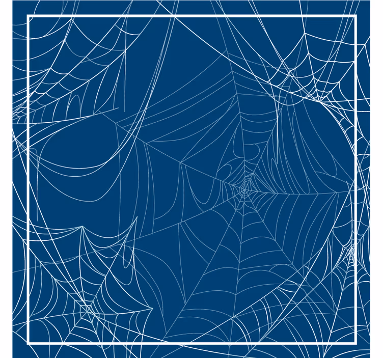 Monimutkainen verkkokuvio Halloween lasinalunen - Tenstickers