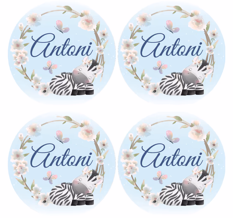 Omanlainen seepraillustratio lasinalunen - Tenstickers