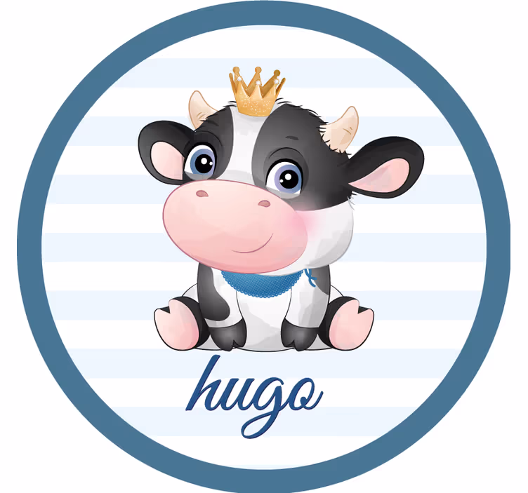 Söpölehmäkuvio omanlainen lasinalunen - Tenstickers