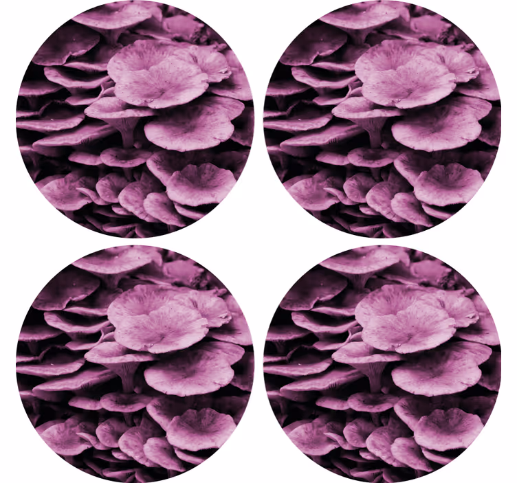 Kuvioitu kukkadesign lasinalunen - Tenstickers