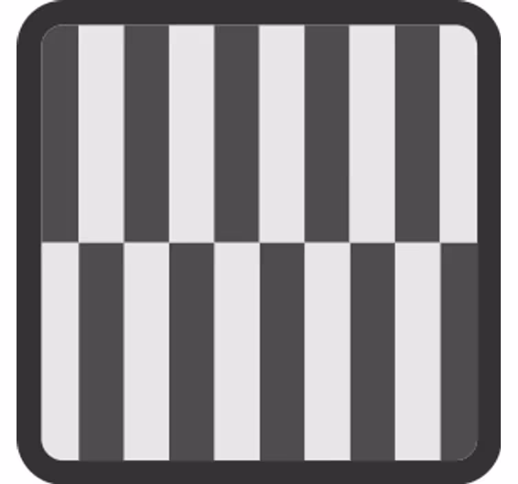 Raitapintainen lasinalunen - Tenstickers