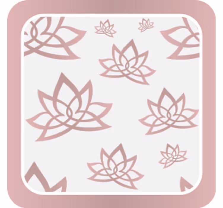 Lotuskuvioinenlasinalunen - Tenstickers