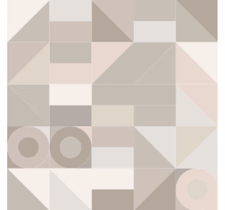 Geometriset neutraali kuvio lasinalunen - Tenstickers
