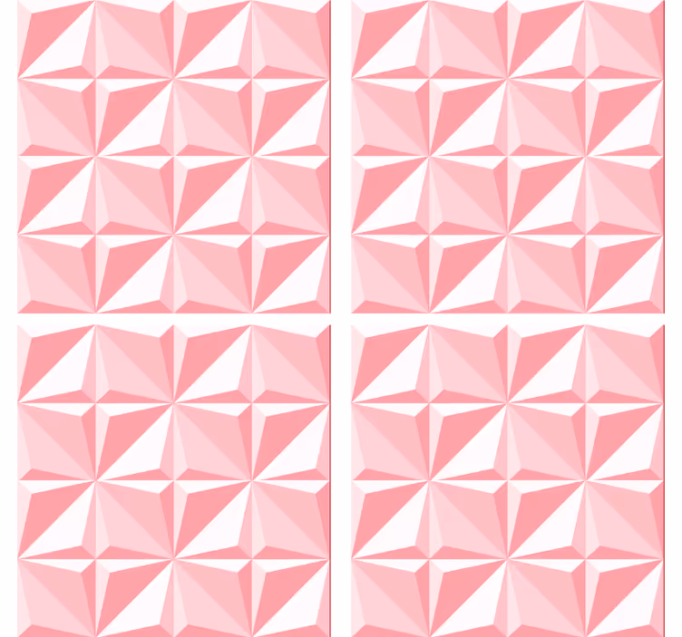 Rakenteellinen geometrinen lasinalunen - Tenstickers