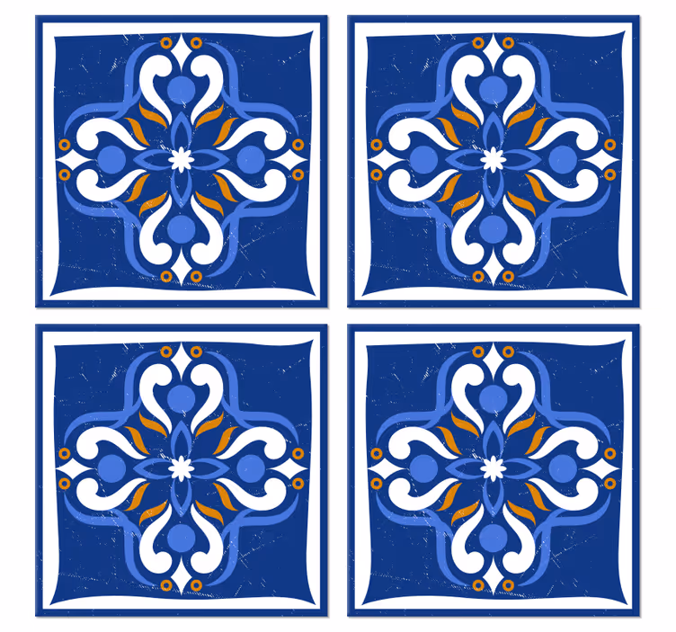 Klassinen välimerellinen laatta laatta lasinalunen - Tenstickers