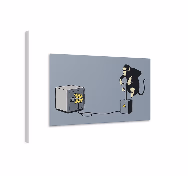 Apinan sytytin taide canvas taulu - Tenstickers