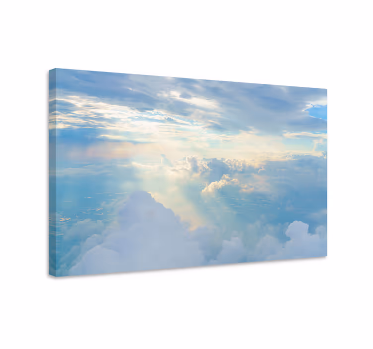Taivas sininen canvas taulu - Tenstickers