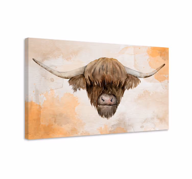 Ylämaan karjaa Muut eläimet canvas - Tenstickers