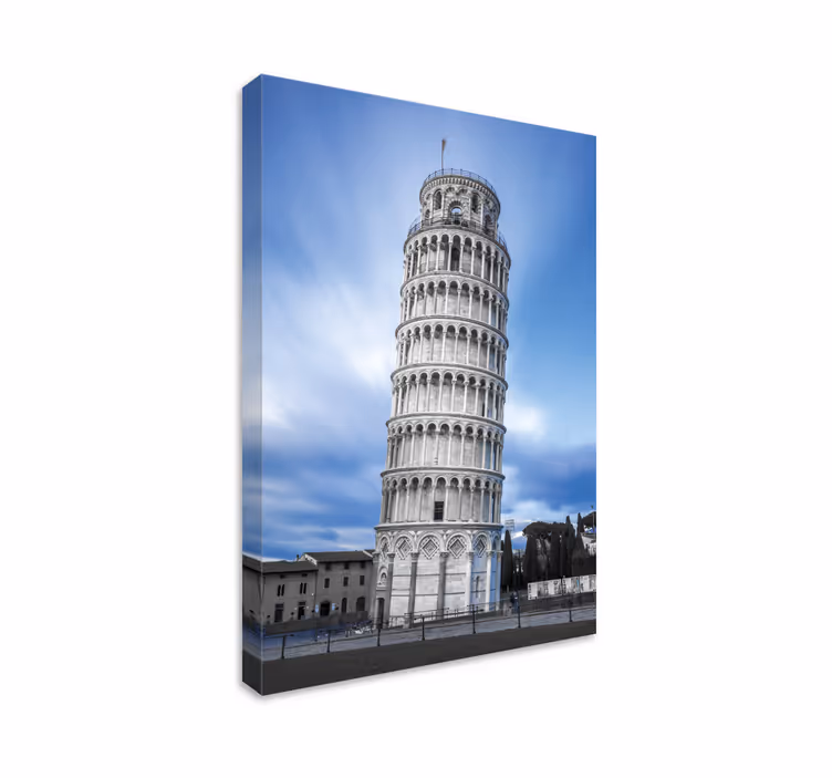 Pisan torni, italia kaupunki canvas - Tenstickers