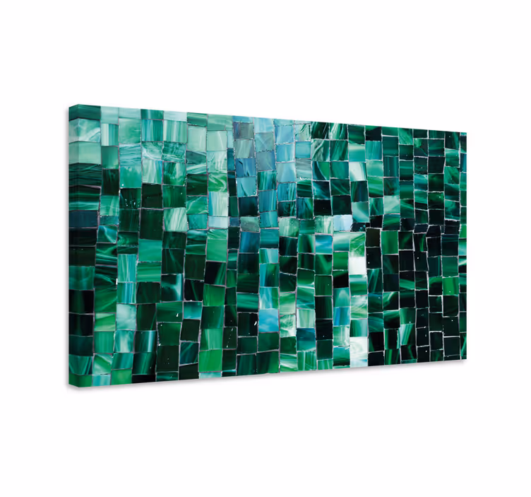 Mosaico cerámica rota mosaiikki canvas - Tenstickers