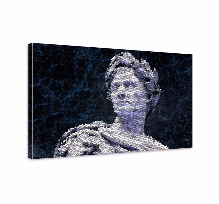 Mosaico romano antiguo mosaiikki canvas - Tenstickers