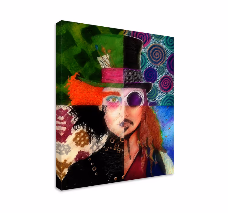 Personajes johnny dep Hahmocanvas - Tenstickers