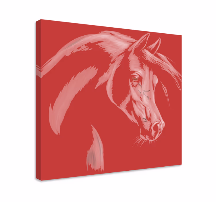 Elegantti hevoskuva canvas taulu - Tenstickers