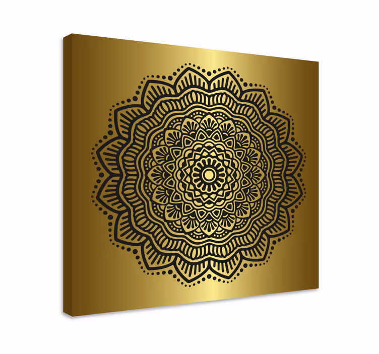 Mandala Canvas eteiseen - Tenstickers