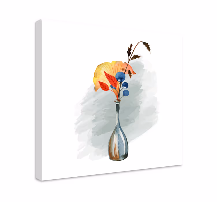 Kukat toimisto canvas - Tenstickers