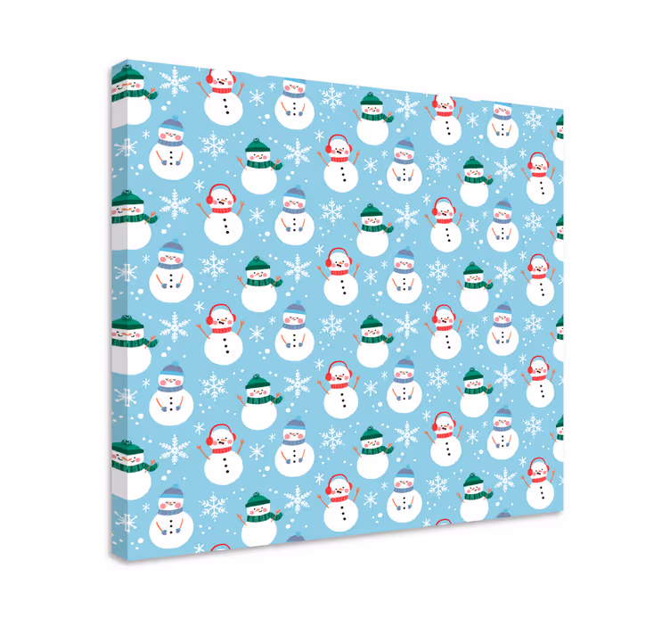 3d canvas taulu lumimieskuvio - Tenstickers