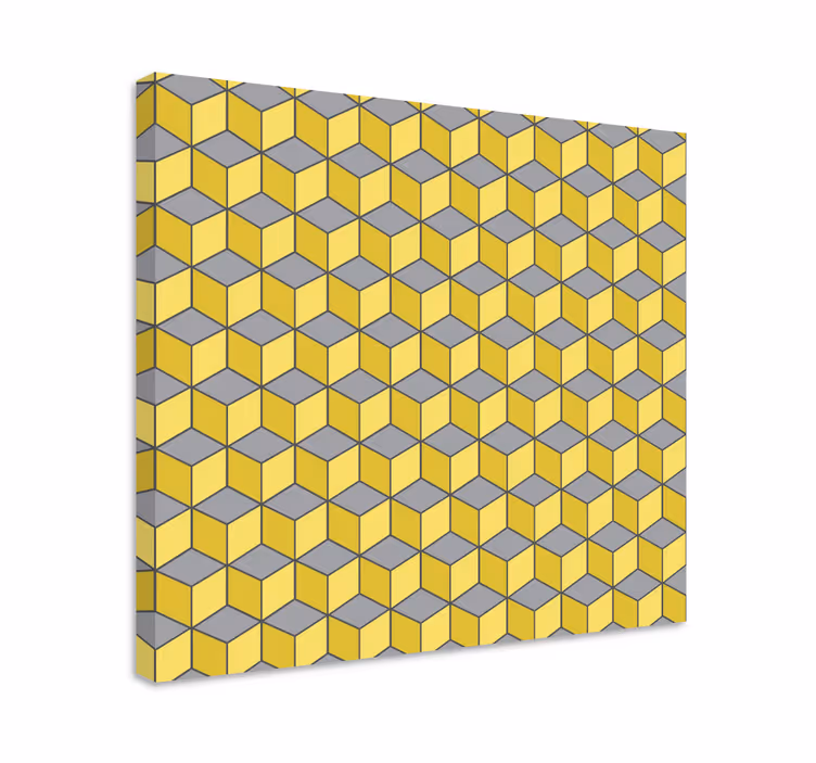 Pantone sqaures 3d canvas - Tenstickers