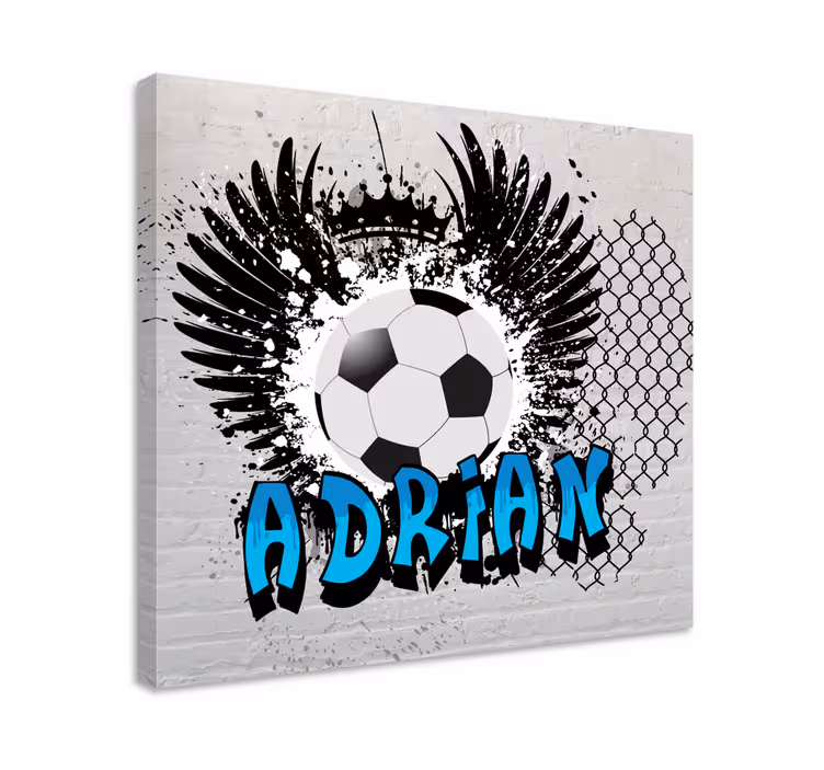 Jalkapalloaiheinen urheilu canvas taulu - Tenstickers