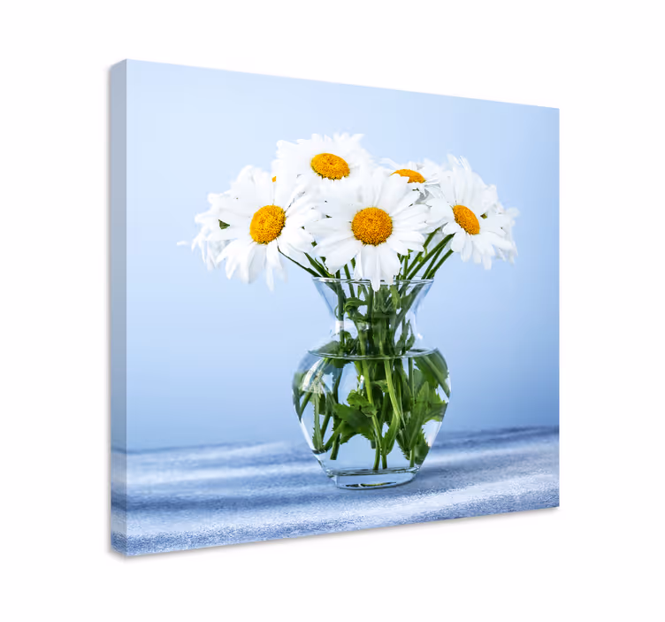 Kukat lasissa canvas taulu - Tenstickers