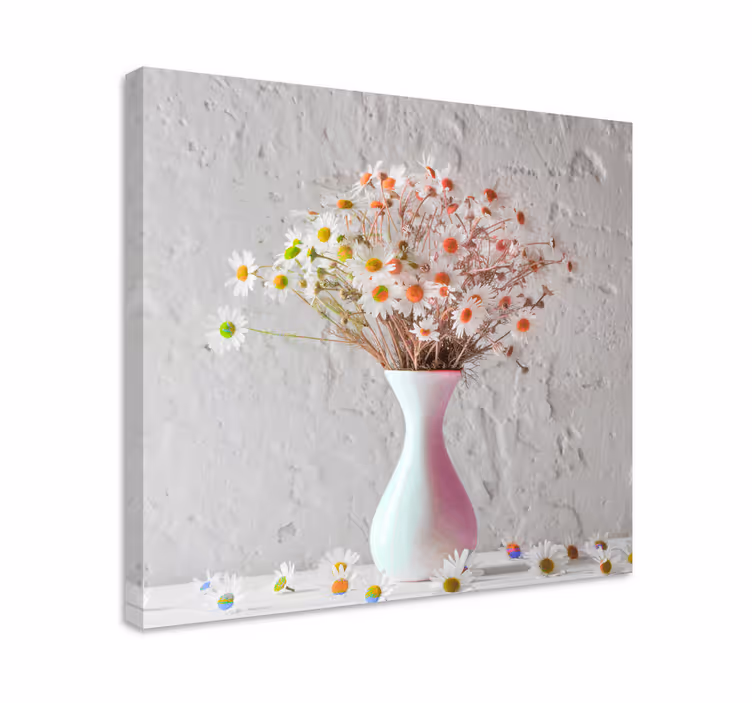 Kimppujen eleganssia canvas taulu kukka - Tenstickers