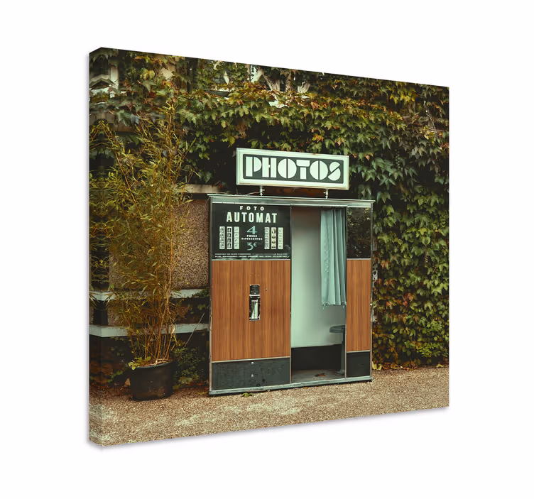 Vintage valokuvaus canvas taulu - Tenstickers