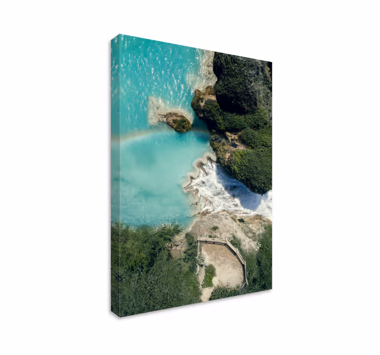 Rannikon rauha maisema canvas taulu - Tenstickers