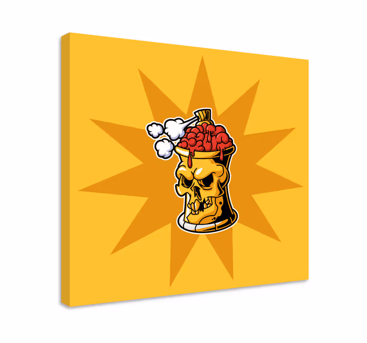 Kallon aivosäiliö canvas taulu - Tenstickers