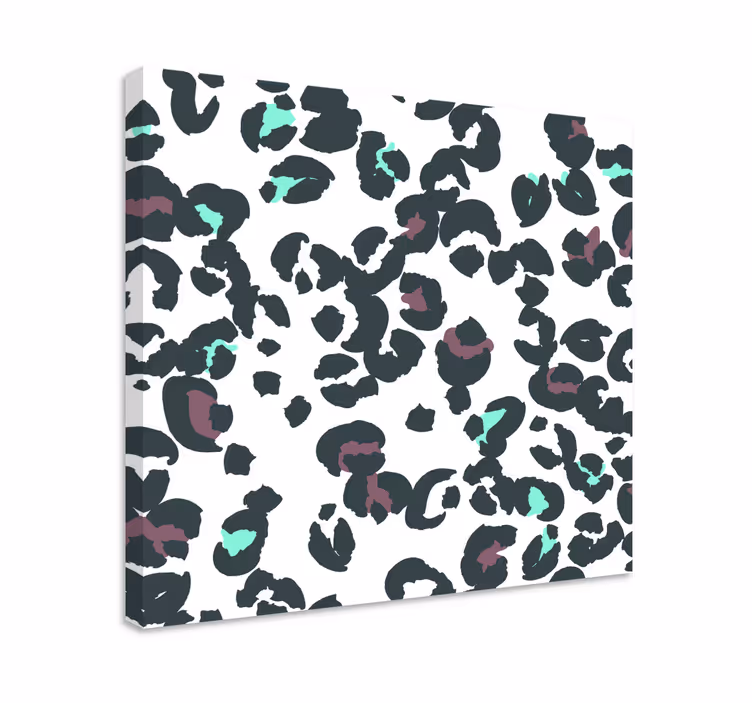 Leopardi kuvio taulu eläin canvas taulu - Tenstickers