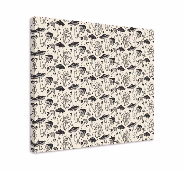 Sienikuviota dinosaurus canvas taulu - Tenstickers