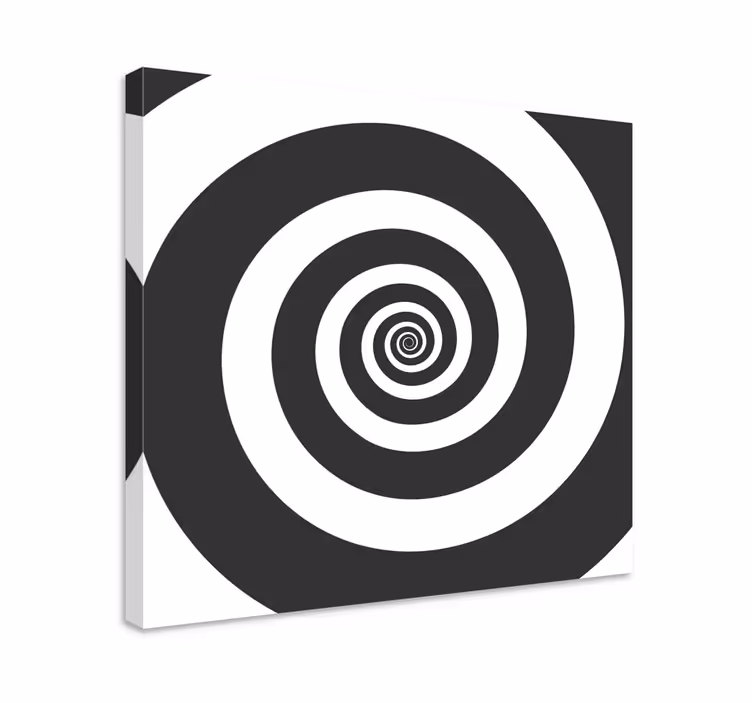 Spiraalimalli geometrinen canvas taulu - Tenstickers