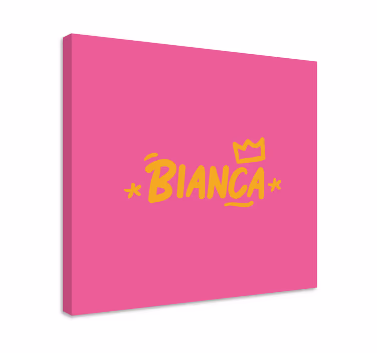 Luovat aakkoset canvas taulu - Tenstickers