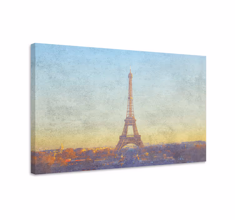 Eiffel-tornin maisemakangastaulu - Tenstickers