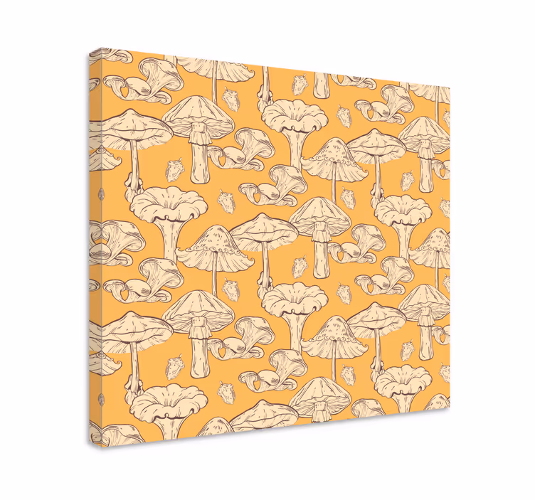 Sieni-aiheinen canvas-taulu - Tenstickers