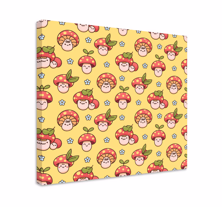 Sienihahmoja canvas taulu - Tenstickers