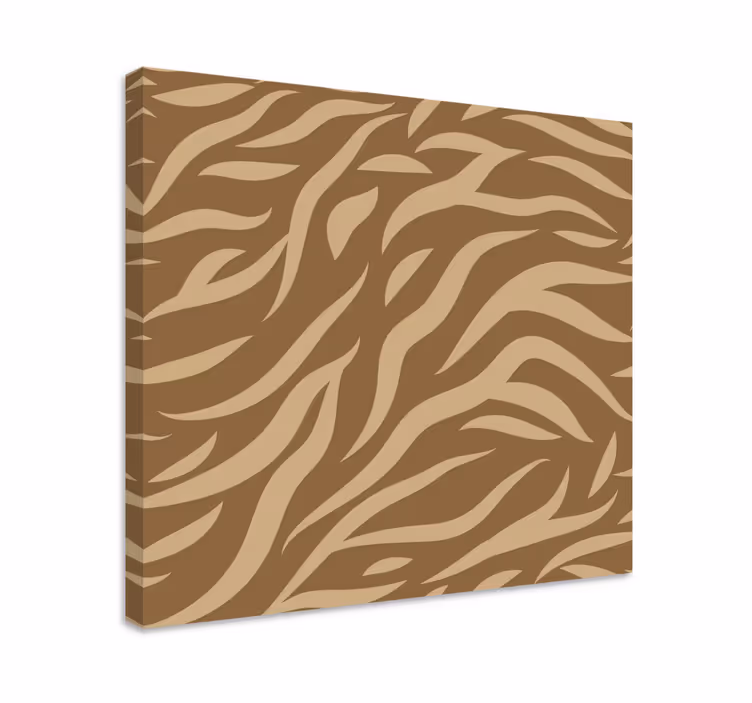3d canvas taulu tyylitellyt aaltomaiset kuviot - Tenstickers