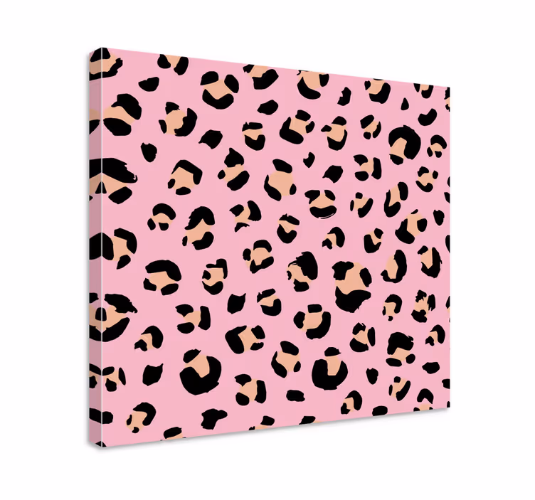 Leopardi täpläkuvio eläin canvas taulu - Tenstickers