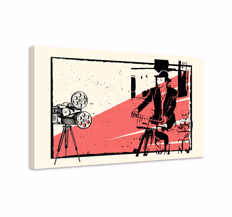 Klassinen elokuvakohtaus kukat ja kasvit canvas taulu - Tenstickers