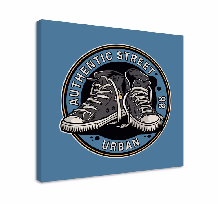 80 -luvun convers kengät kuva vintage canvas - Tenstickers
