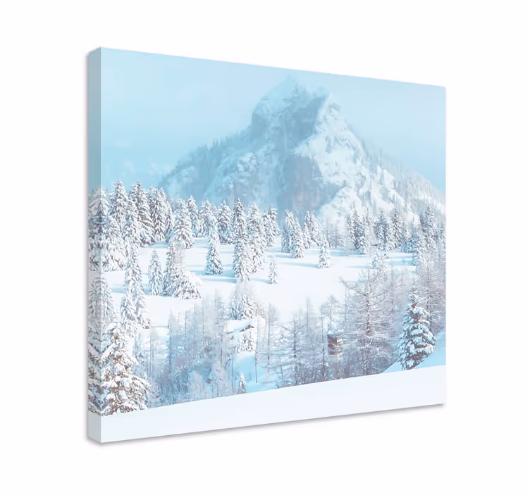 Luminen vuoristomaisema canvas taulu - Tenstickers
