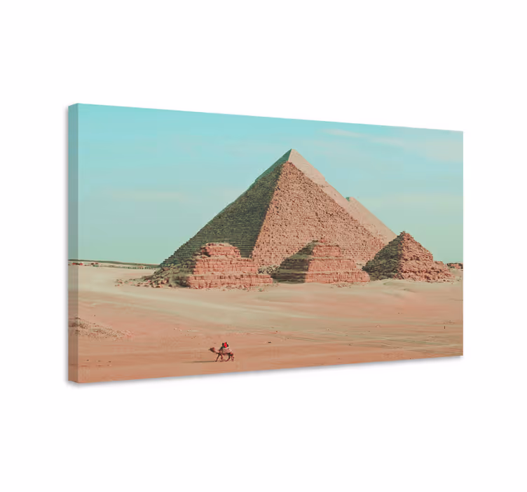 Gizan pyramidi canvas taulu - Tenstickers