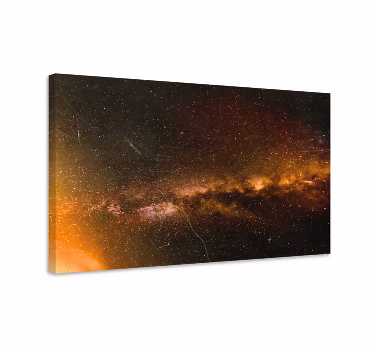Cosmisen galaksin maisema koriste canvas taulu - Tenstickers