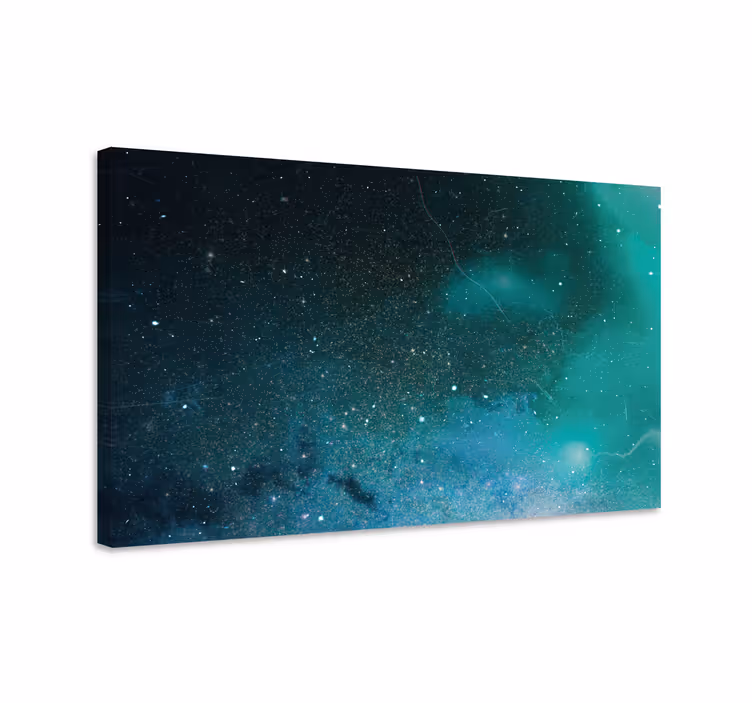 Tähtikirkas taivaanranta abstrakti canvas taulu - Tenstickers
