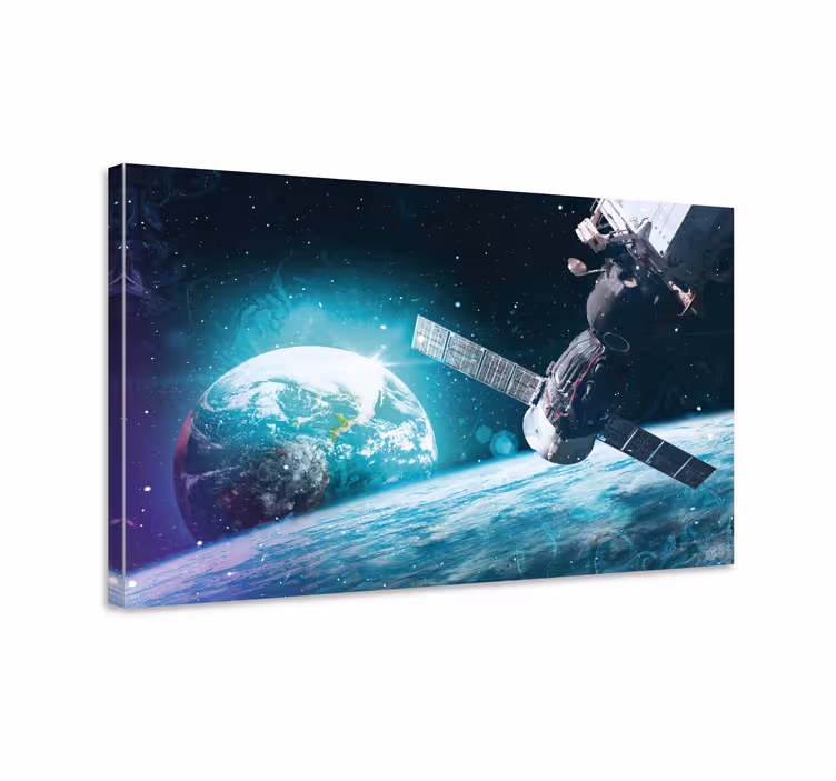 Avaruustutkimusaiheinen canvas-taulu - Tenstickers