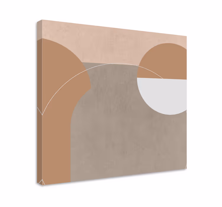 Moderni canvas taulu abstraktit geometriset muodot - Tenstickers