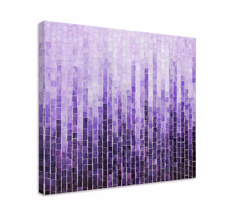 Ombre-vaikutteinen laattakuvio taide canvas - Tenstickers
