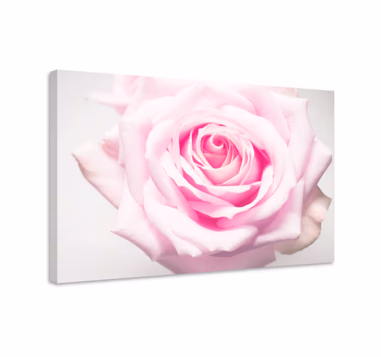 Positiivinen ruusu kukka ja kasvi canvas taulu - Tenstickers